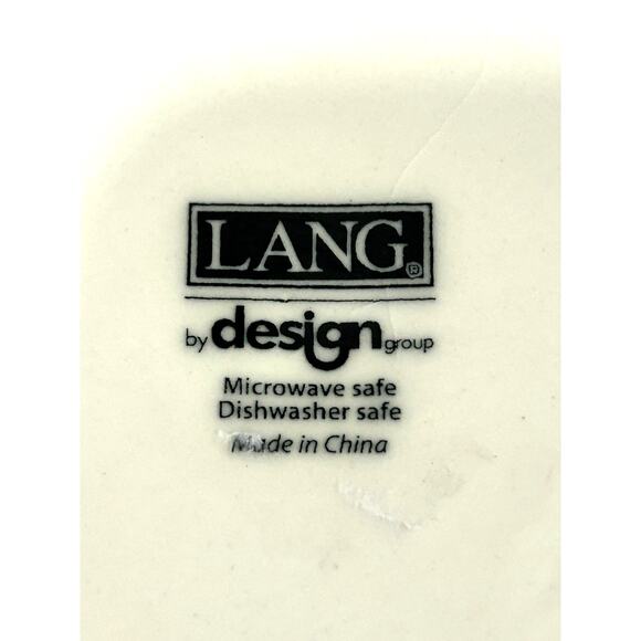 NEW FALL Mushroom & Leaves Coffee Mugs/Cups Lang Design-Garden-CountryCore-16oz - Picture 5 of 8